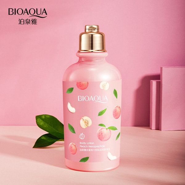 Picture of BIOAQUA Moisturizing Peach Hexapeptides Body Lotion- 250g