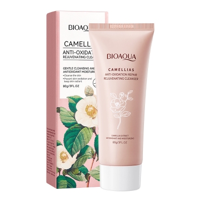 Picture of BIOAQUA Camellias Anti-Oxidation Reapair Rejuvenating Face Cleanser- 80g