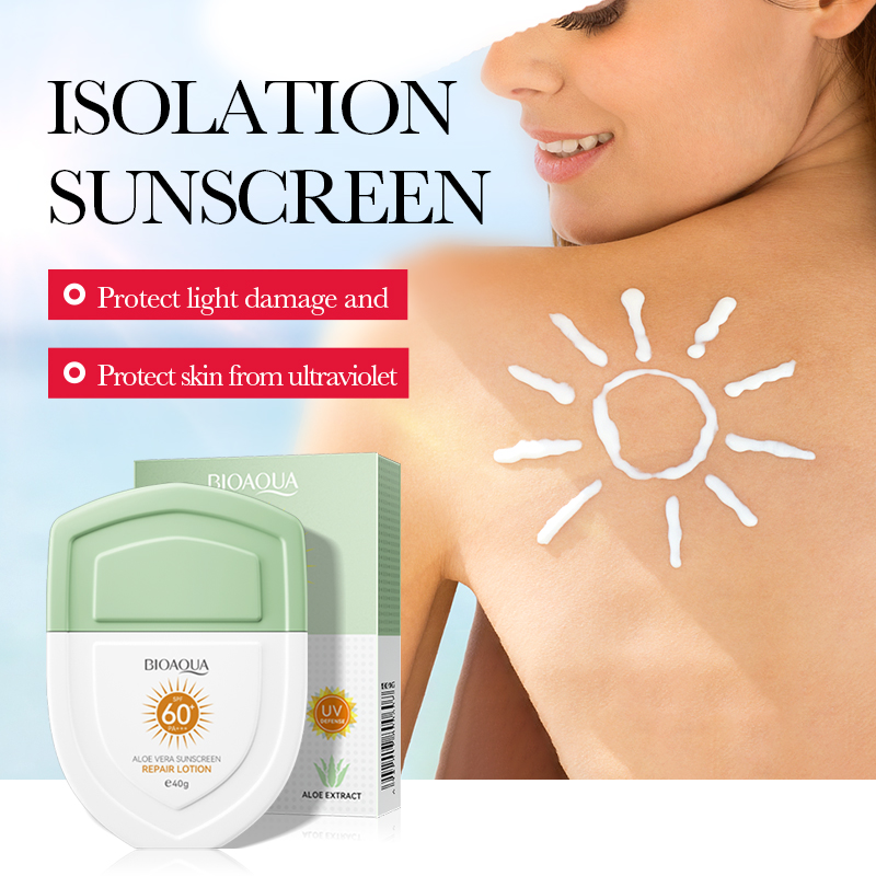 Picture of Aloe Extracted SPF60&#x2B; PA&#x2B;&#x2B;&#x2B; UV Protected Sunscreen Repair Lotion- 40g
