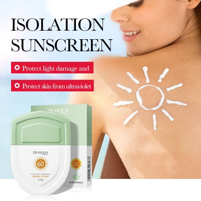 Picture of Aloe Extracted SPF60&#x2B; PA&#x2B;&#x2B;&#x2B; UV Protected Sunscreen Repair Lotion- 40g