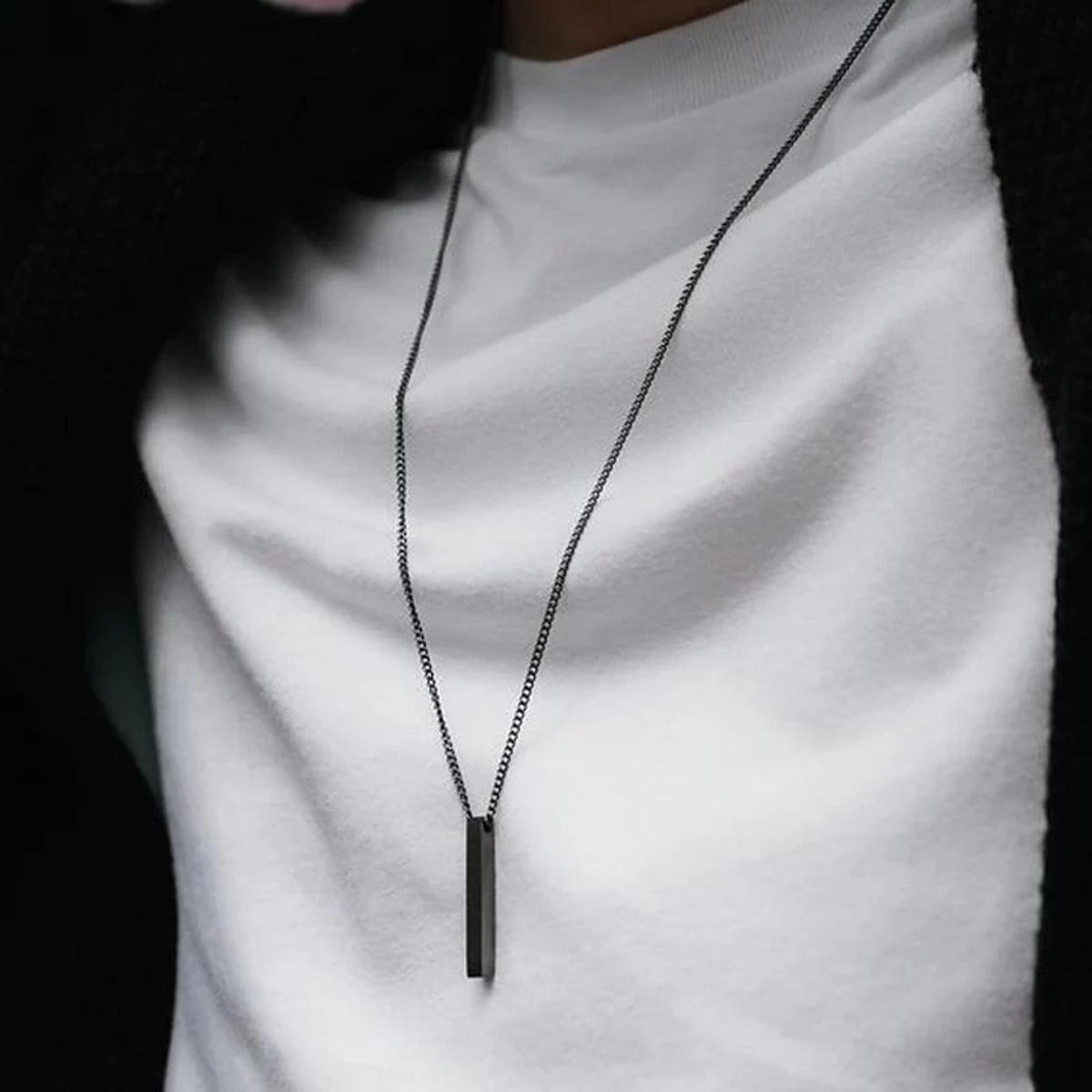 Picture of 1 Piece long Metal Stylish Chain For Men
