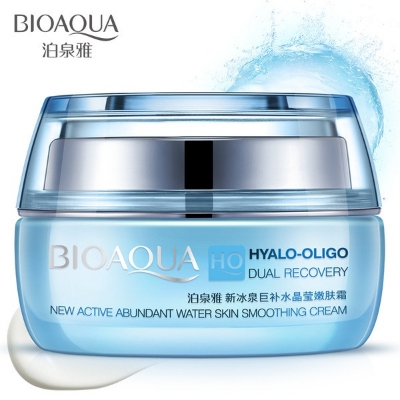 Picture of BIOAQUA Hyalo-Oligo Dual Recovery Ice Spring Rehydrating Skin Rejuvenating Cream- 50g
