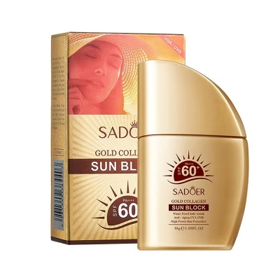 Picture of SADOER Gold Collagen SPF 60+ Sun Block- 30g