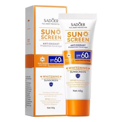 Picture of SADOER Anti Oxidant Full Body SPF 60 PA+++ Sun Screen Cream- 40g