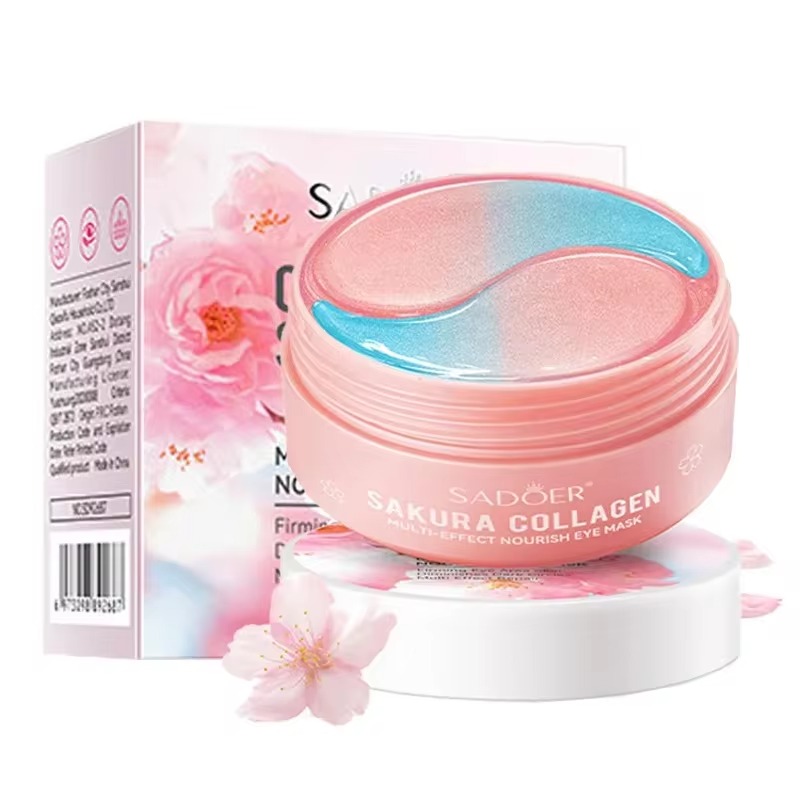 Picture of SADOER Collagen Sakura Multi Effect Nourish Eye Mask- 60 pcs