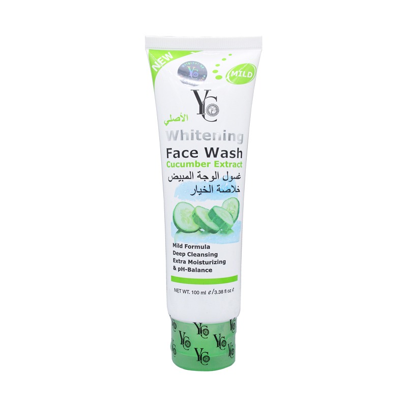 Picture of YC Whitaning Cucumber Extracted Deep Cleansing Face Wash- 100ml