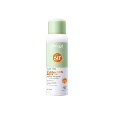 Picture of BIOAQUA Aloe Vera SPF 60+ PA+++ High Sun protection Sunscreen Spray- 150ml