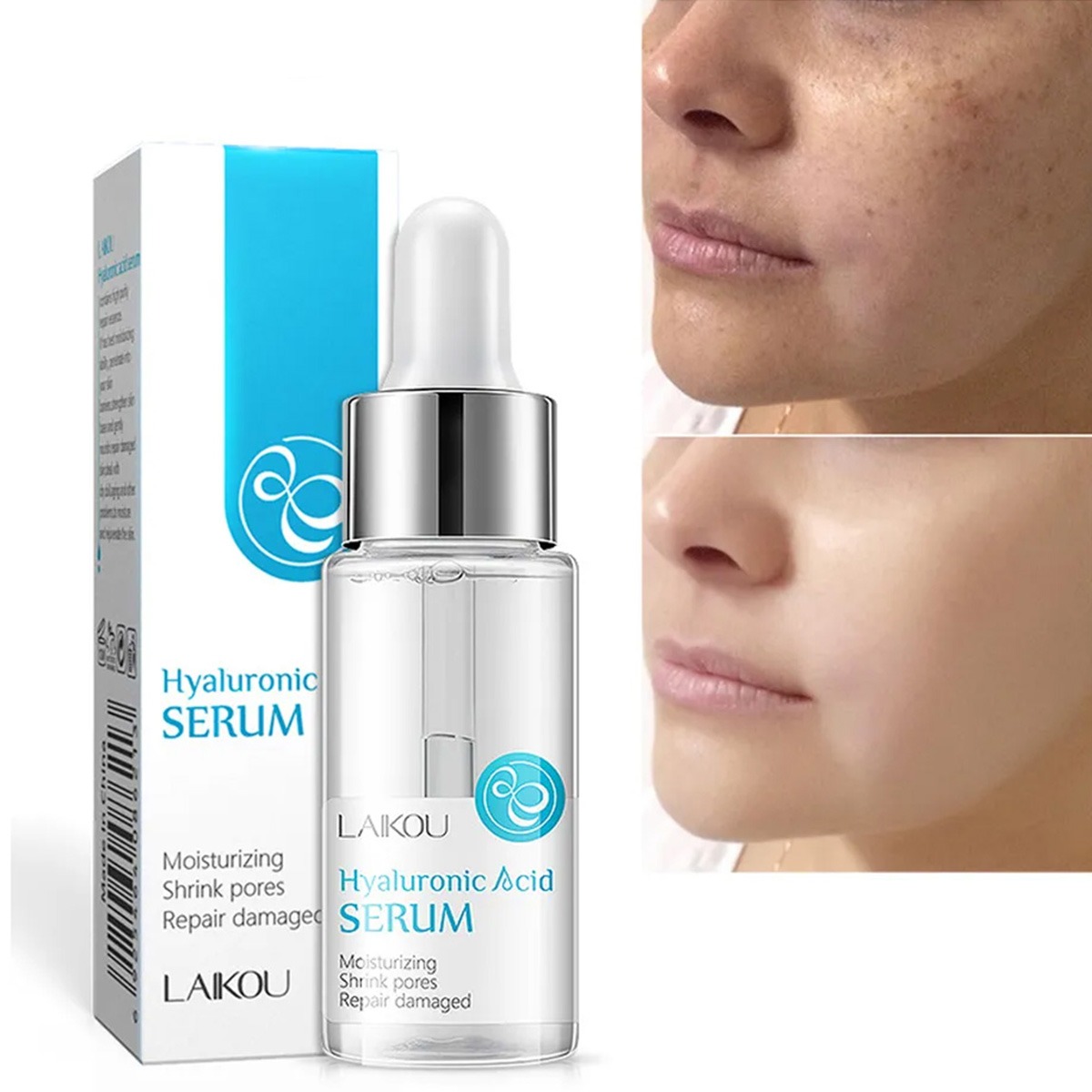 Picture of LAIKOU Korea Moisturizing Shrink Pores & Repairing Hyaluronic Acid- 17ml