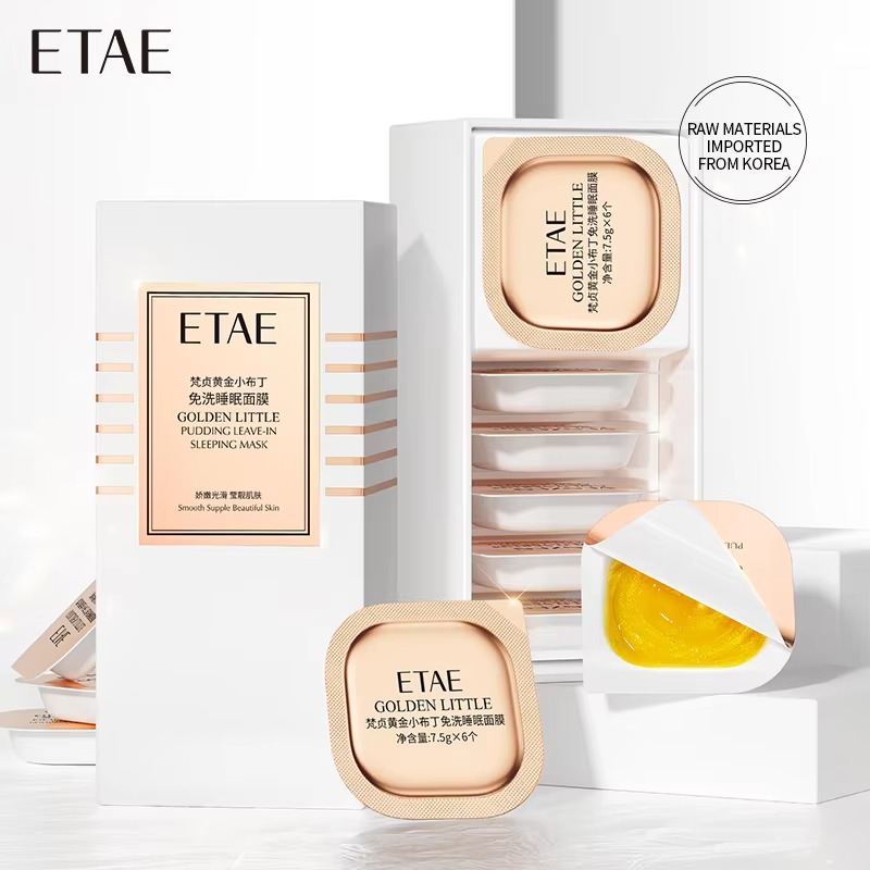 Picture of ETAE Golden Little Puding Leave-In Sleeping Mask- 7.5gX6 Pcs