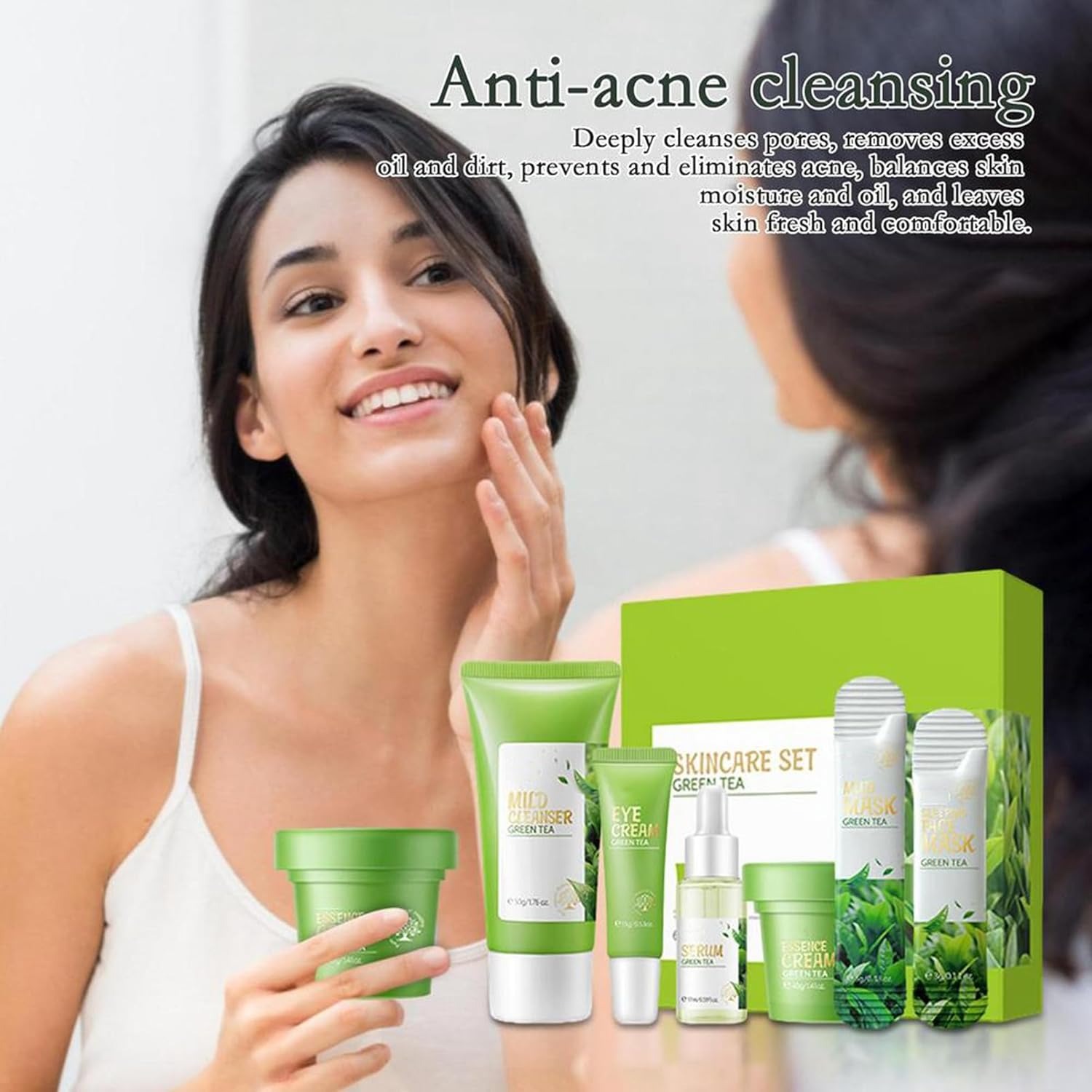 Picture of Fenyi Green Tea Extracted 6 pcs Skin Care Set