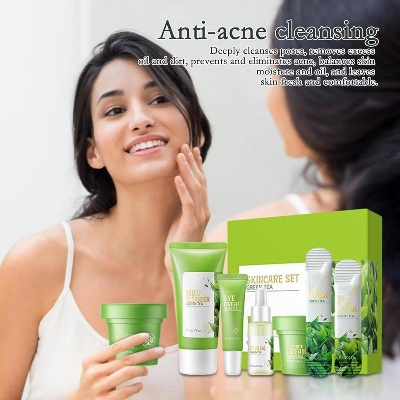 Picture of Fenyi Green Tea Extracted 6 pcs Skin Care Set