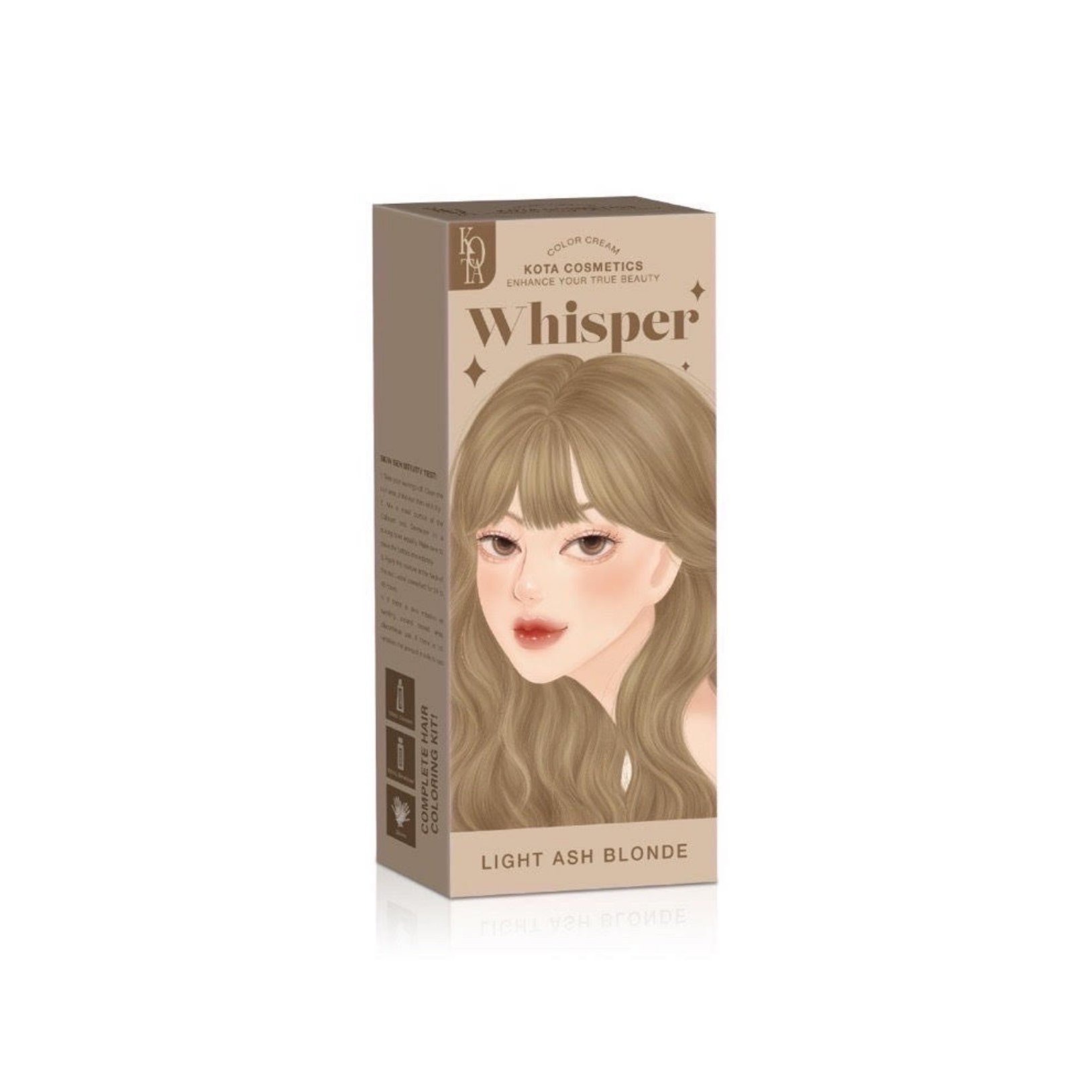 Picture of Kota Cosmetics Hair Color Cream Whisper- Light Ash-100ml