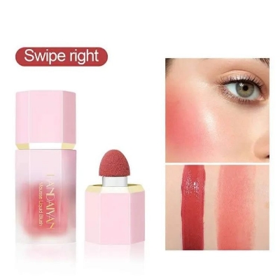 Picture of HANDAIYAN Mousse Liquid Blush with Fine Glitter- #4 Swipe Right
