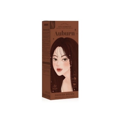 Picture of Kota Cosmetics Hair Color Cream Auburn (Reddish Brown)- 100ml