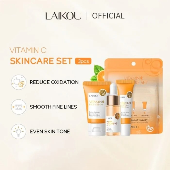 Picture of LAIKOU Vitamin C Skin Care 3 Pcs Set- 62ml