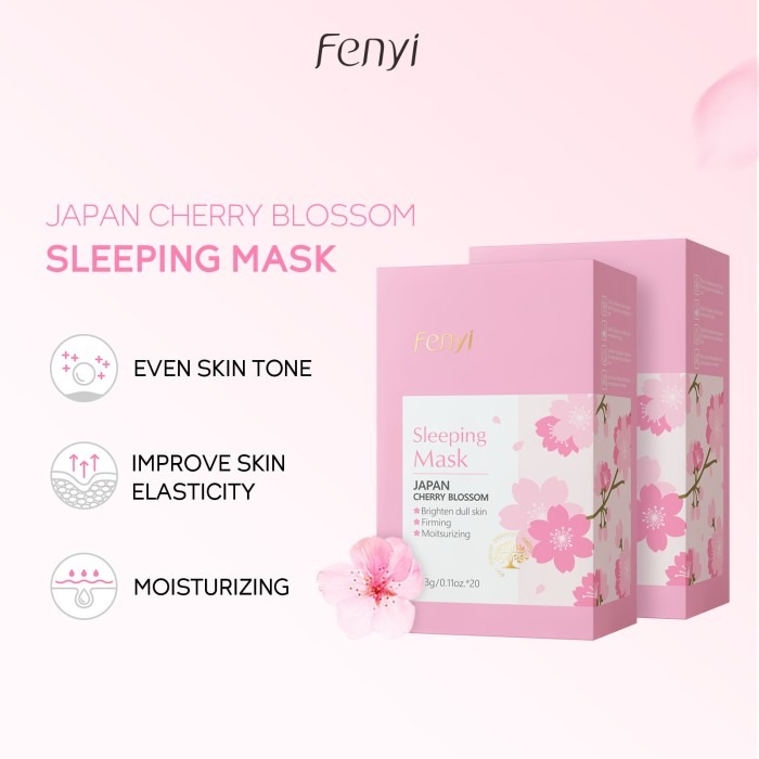 Picture of FENYI Japan Cherry Blossom Brighten Firming & Moisturizing Sleeping Mask- 3g