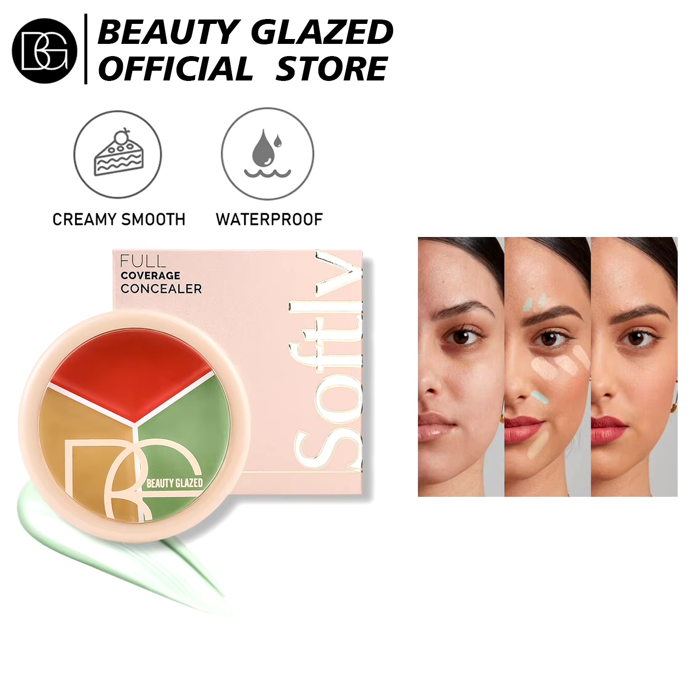 Picture of Beauty Glazed Full Coverage Concealer- 12g (402)