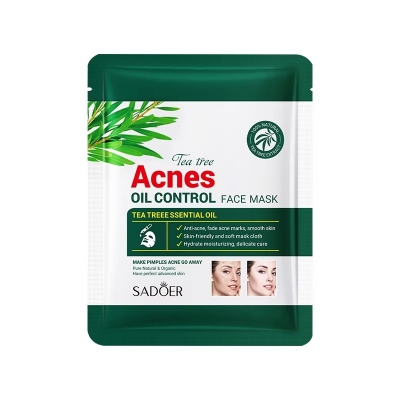 Picture of SADOER Tea Tree Acnes Oil Control Facial Sheet Mask- 25g