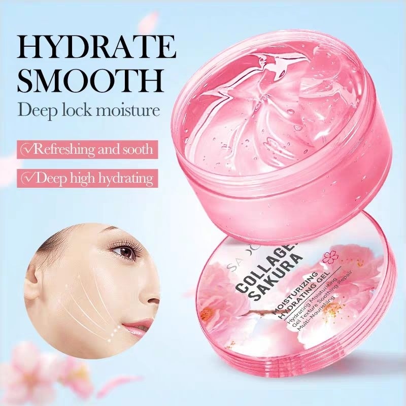 Picture of SADOER Collagen Sakura Moisturizing & Hydrating Soothing Gel- 300g
