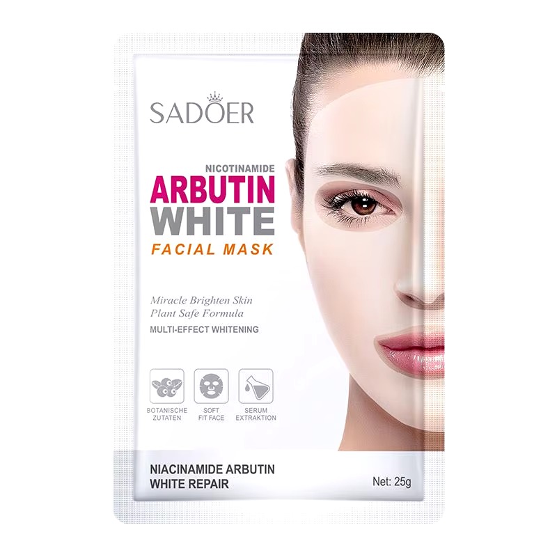 Picture of SADOER Nicotinamide Arbutin White Skin Care Facial Mask- 25ml