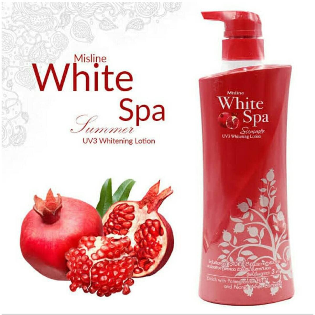 Picture of Misline White Spa Pomegranate Summer UV3 Whitning Lotion- 400ml
