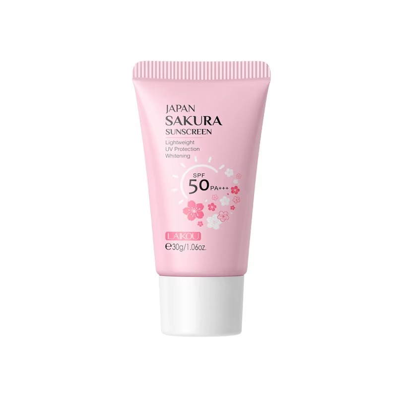Picture of LAIKOU Japan Sakura Lightweight SPF 50 PA+++ Sunscreen Cream- 30g