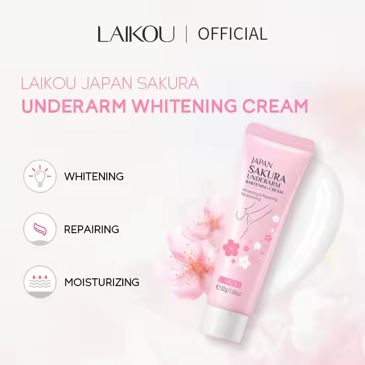 Picture of LAIKOU Japan Sakura Underarm Beauty Cream- 30g