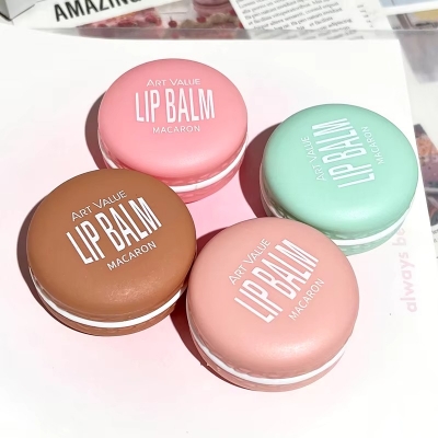 Picture of Art Value Macaron Refreshing And Non Greasy Lipsalve Fruit Flavored Lip Balm- 4.3g