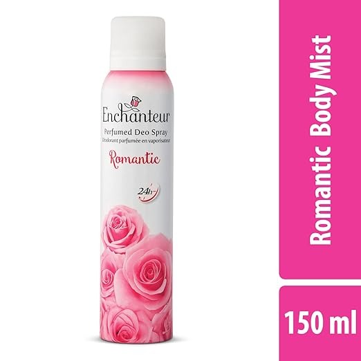 Picture of Enchanteur 24 Hour Long Lasting Romantic Perfumed Deo Spray- 150ml