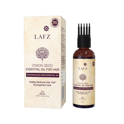 Picture of LAFZ Onion Seed Reduces Hair Fall Essential Hair Oil- 100ml