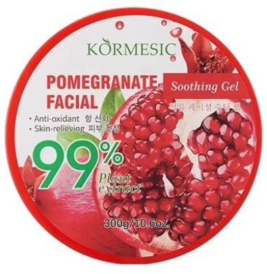 Picture of Kormesic Pomegranate 99% Plant Extracted Facial Soothing Gel- 300g