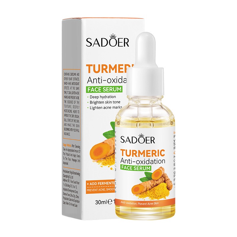 Picture of SADOER Turmeric Anti-Oxidation Hydrating & Lighten Face Serum- 30ml