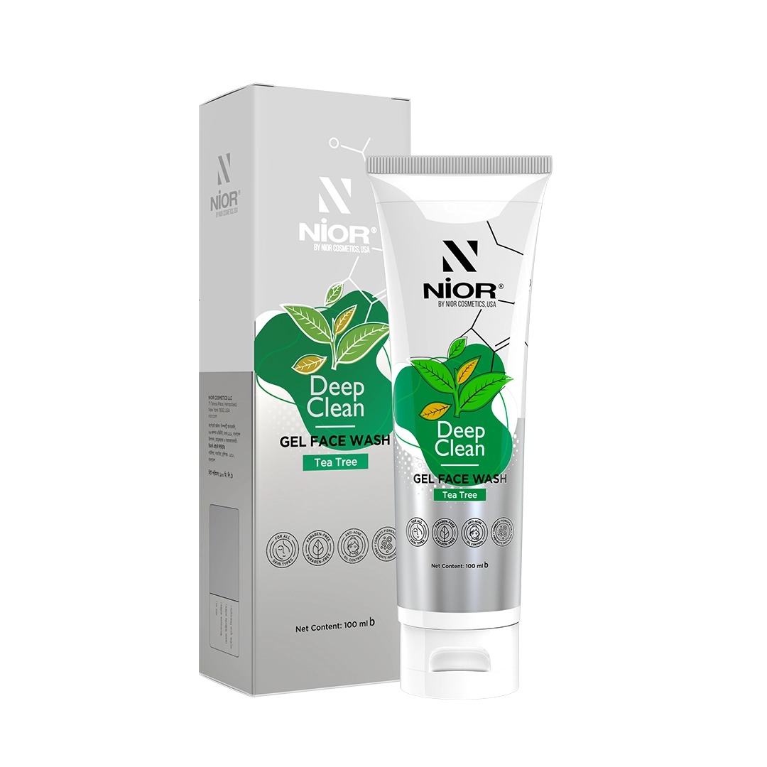 Picture of NIOR Tea Tree Deep Cleansing Gel Face Wash- 100ml