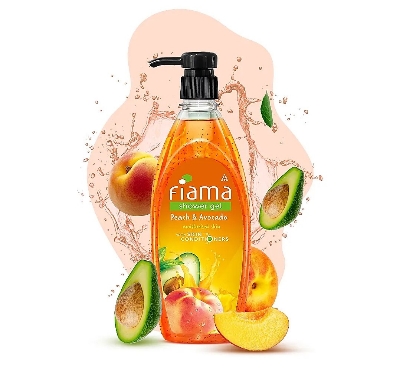 Picture of Indian Product FIAMA Peach And Avocado Mild Dew Shower Gel  (500 ml)