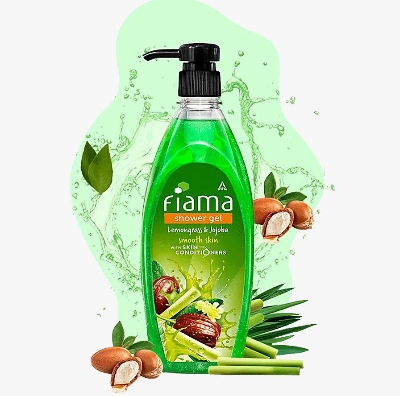 Picture of Indian Product Fiama Shower Gel - Lemongrass & Jojoba (Clear Springs)- 500 Ml