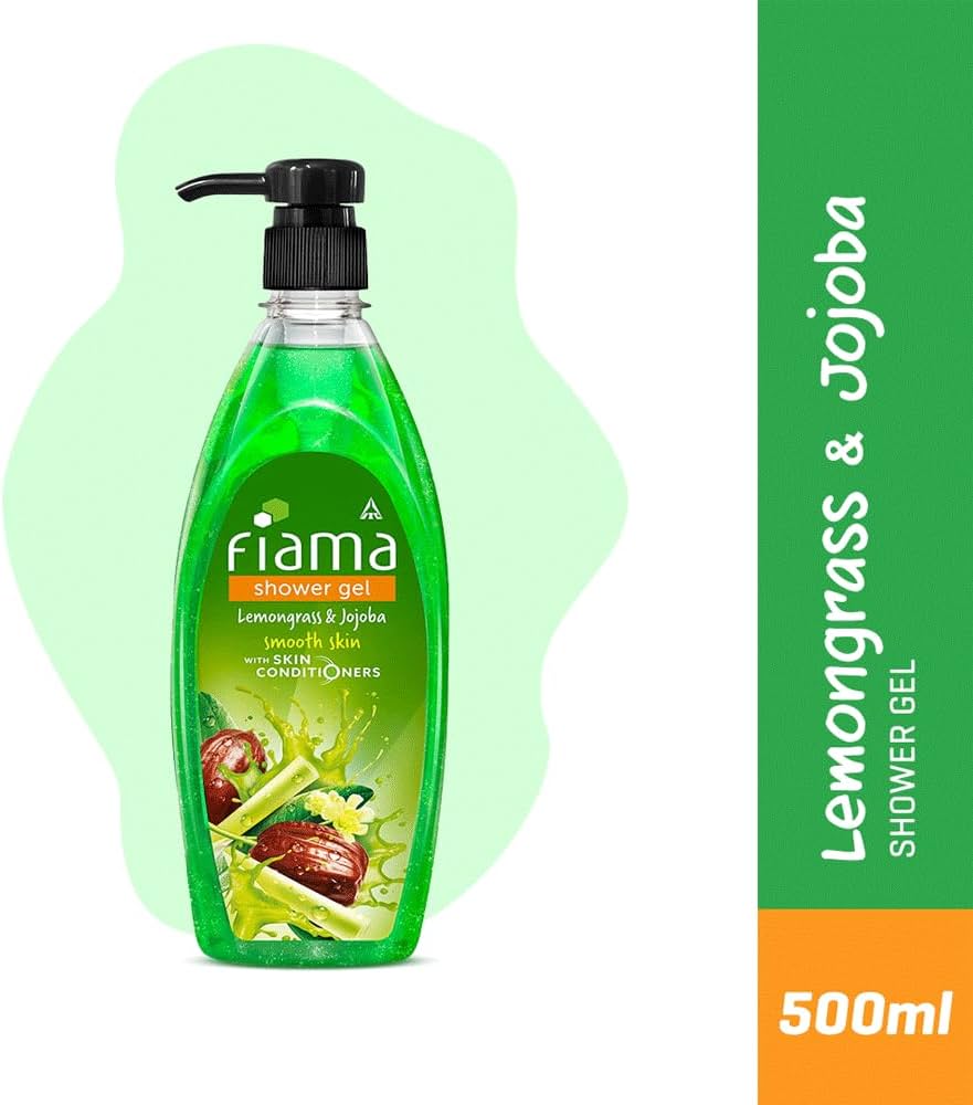 Picture of Indian Product Fiama Shower Gel - Lemongrass & Jojoba (Clear Springs)- 500 Ml