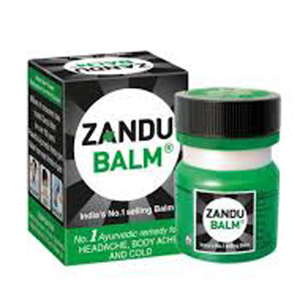 Picture of Indian product Health care Zandue Balm For headache Cold & Body pain used for male/female - 9 ml