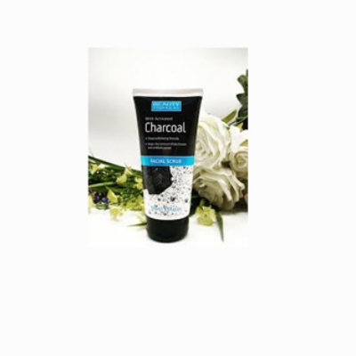 Picture of International UK Product Bauty Formulas Charcoal Facial Scrub, 150ml