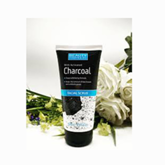 Picture of International UK Product Bauty Formulas Charcoal Facial Scrub, 150ml