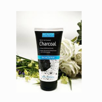 Picture of International UK Product Bauty Formulas Charcoal Facial Scrub, 150ml