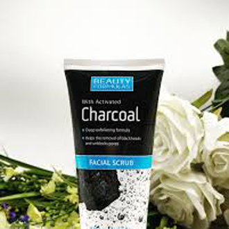 Picture of International UK Product Bauty Formulas Charcoal Facial Scrub, 150ml