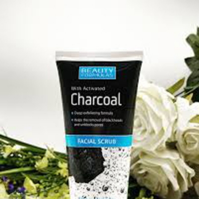 Picture of International UK Product Bauty Formulas Charcoal Facial Scrub, 150ml