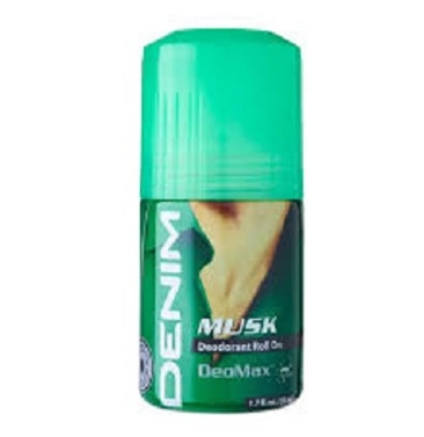 Picture of International UAE product DENIM MUSK body deodorant Roll on for male - 50 ml