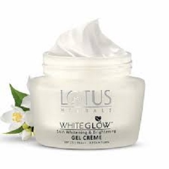 Picture of International Indian product Skin care Lotus White Glow Gel Cream Used for male/female - 35 gm