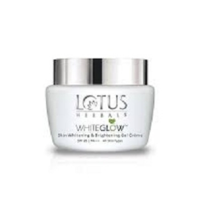 Picture of International Indian product Skin care Lotus White Glow Gel Cream Used for male/female - 35 gm