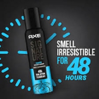 Picture of Indian product Body spray AXE Signature Champion perfume spray used for male/female - 122 ml