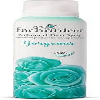Picture of International Malaysian product Enchanteur Gorgeous Body Spray used for male/female - 150 ml