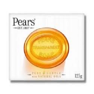 Picture of International UK product Pears Gentle Soap with Natural Oils - 125gm (England)