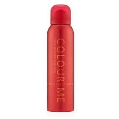 Picture of Colour Me Long Lasting - Red - Body Spray 150m