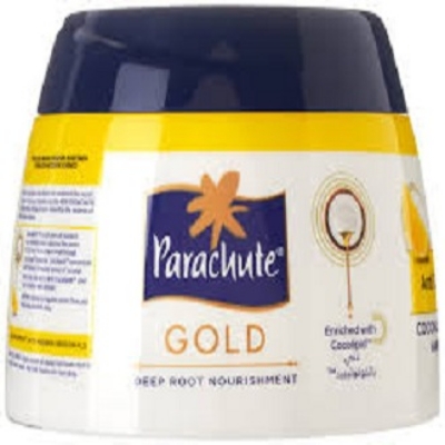 Picture of International UAE product Parachut Gold Anti Dandruff Hair cream used for male/ female 1 Piece- 140 ml